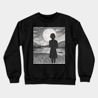 Who stole the night? Crewneck Sweatshirt